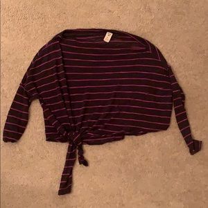 Free People Striped Sweater